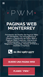 Mobile Screenshot of paginaswebmty.com